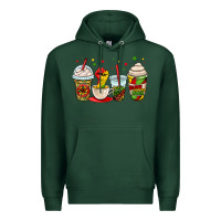 Sports Green juneteenth bhm coffee cups Premium Hoodie - OliviaCreatesArt