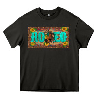 Asphalt western rodeo horse leopard aztek sunflower license plate template Heavy Core Tee - BarkalooDesign