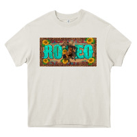 Cream western rodeo horse leopard aztek sunflower license plate template Heavy Core Tee - BarkalooDesign