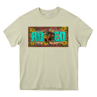 Mossy western rodeo horse leopard aztek sunflower license plate template Heavy Core Tee - BarkalooDesign