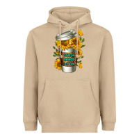Mushroom Mama Needs Coffee Cup Heavyweight Hoodie - FaDigitalArtStudio