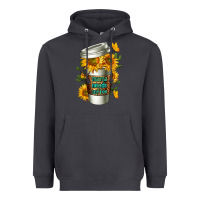 Smoke Mama Needs Coffee Cup Heavyweight Hoodie - FaDigitalArtStudio
