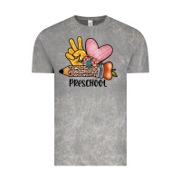 Cloud Rock peace love preschool Vintage Tee - JahusDesignShop