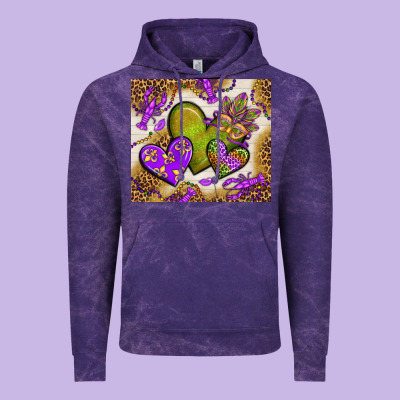 Mardi Gras Hearts Tumbler Bbs Vintage Hoodie Designed By Bundleandbundleshop