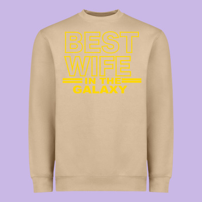 Best Wife In The Galaxy Heavyweight Sweatshirt Designed By Bettercallsaul