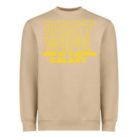 Mushroom BEST WIFE IN THE GALAXY Heavyweight Sweatshirt - Bettercallsaul
