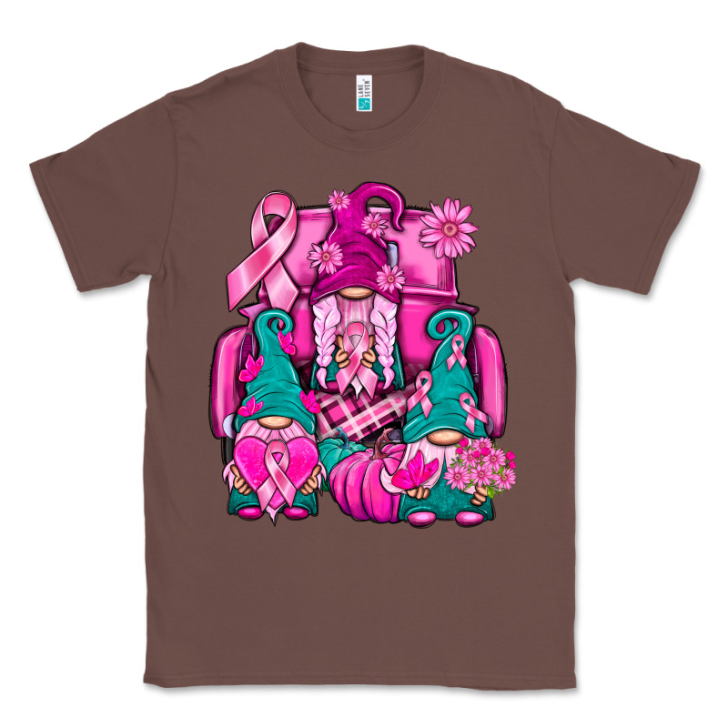 Breast Cancer Gnomies Truck Classic Tee by BundleAndBundleShop | Teevron
