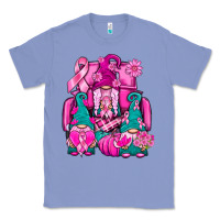 Colony Blue Breast Cancer Gnomies Truck Classic Tee - BundleAndBundleShop