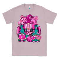 Lilac Breast Cancer Gnomies Truck Classic Tee - BundleAndBundleShop