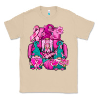 Mushroom Breast Cancer Gnomies Truck Classic Tee - BundleAndBundleShop