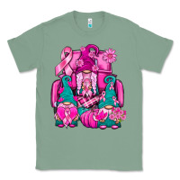 Sage Breast Cancer Gnomies Truck Classic Tee - BundleAndBundleShop