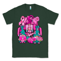 Sports Green Breast Cancer Gnomies Truck Classic Tee - BundleAndBundleShop