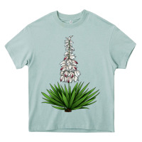 Arona Yucca Flower IIIustrations Heavy Core Tee - LillyAllenDesigns