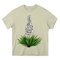Mossy Yucca Flower IIIustrations Heavy Core Tee - LillyAllenDesigns