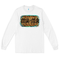 White Leopard Patterned Mama Tried Long Sleeve Tee - Bettercallsaul