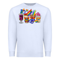 White lgbt coffee cups Premium Sweatshirt - FaDigitalArtStudio