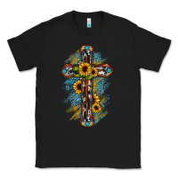Black cross Classic Tee - JahusDesignShop