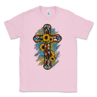 Bubblegum Pink cross Classic Tee - JahusDesignShop
