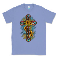 Colony Blue cross Classic Tee - JahusDesignShop