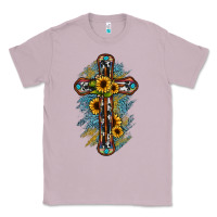Lilac cross Classic Tee - JahusDesignShop
