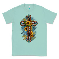 Seafoam cross Classic Tee - JahusDesignShop