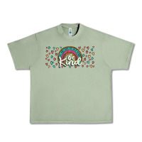 Oil Green be kind Urban Heavy Tee - JahusDesignShop