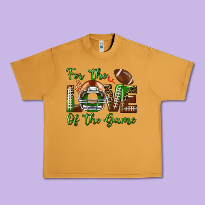 For The Love Of The Game Urban Heavy Tee Designed By Bundleandbundleshop