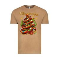 Vintage Camel Christmas Feliz Navidad Vintage Tee - BundleAndBundleShop