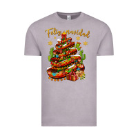 Vintage Zinc Christmas Feliz Navidad Vintage Tee - BundleAndBundleShop