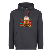 Teacher Frappe Coffee Heavyweight Hoodie | Teevron