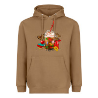 Toasted Coconut teacher frappe coffee Heavyweight Hoodie - FaDigitalArtStudio