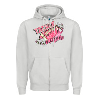 Dove Grey tackle cancer Zipper Hoodie - CowGirlArtShop