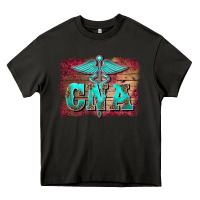 Asphalt western nurse certified nurse  assistant medilcal symbol  background Heavy Core Tee - BarkalooDesign