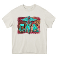 Western Nurse Certified Nurse  Assistant Medilcal Symbol  Background Heavy Core Tee | Teevron