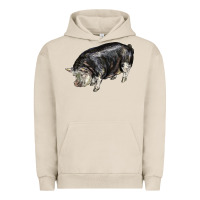 Pigment French Oak poland china pig Urban Hoodie - LillyAllenDesigns