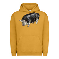 Pigment Peanut Butter poland china pig Urban Hoodie - LillyAllenDesigns