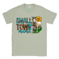 Matcha Small Town Mama With Sheeps Classic Tee - BundleAndBundleShop