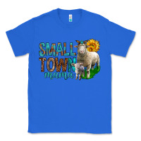 True Royal Small Town Mama With Sheeps Classic Tee - BundleAndBundleShop