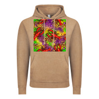 Vintage Coffee Mardi Gras Lobster Seamless Pattern Vintage Hoodie - BundleAndBundleShop