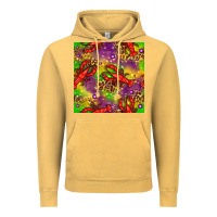 Vintage Mustard Mardi Gras Lobster Seamless Pattern Vintage Hoodie - BundleAndBundleShop