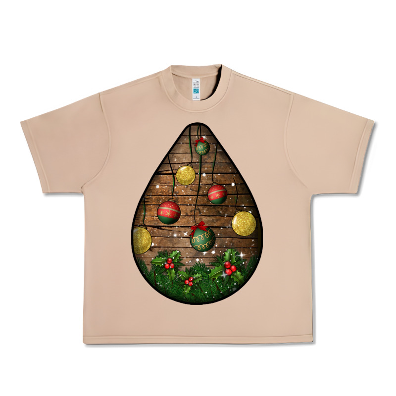 Christmas  Teardrop Urban Heavy Tee by BundleAndBundleShop | Teevron