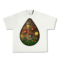 Pistachio christmas  teardrop Urban Heavy Tee - BundleAndBundleShop