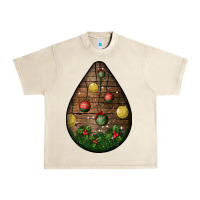Sandshell christmas  teardrop Urban Heavy Tee - BundleAndBundleShop