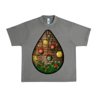 Tornado christmas  teardrop Urban Heavy Tee - BundleAndBundleShop