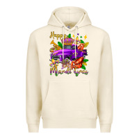 Tofu happy mardi gras truck olivia Premium Hoodie - OliviaCreatesArt