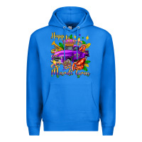 True Royal happy mardi gras truck olivia Premium Hoodie - OliviaCreatesArt