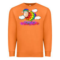 Carrot rainbow sheep pride Premium Sweatshirt - FaDigitalArtStudio