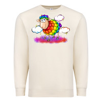 Sandshell rainbow sheep pride Premium Sweatshirt - FaDigitalArtStudio