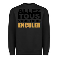 Black Allez Tous Vous Enculer Heavyweight Sweatshirt - Bettercallsaul