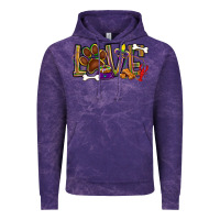 Cloud Purple Mardi Gras love dog paw Vintage Hoodie - BundleAndBundleShop